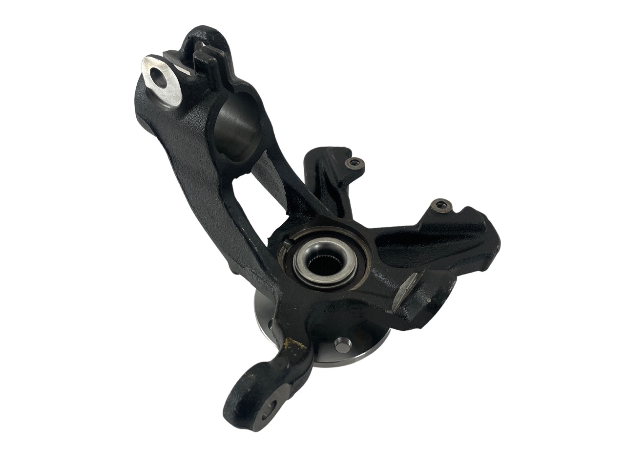 Fusee + wiellager - Links voor - (Vw Polo 2G / AW1) - OEM: 2Q0407255AF / 2Q0407255G / 2Q0407255M